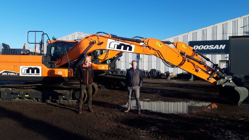 RM Contractors Orders 11 New Doosan DX-7 Excavators